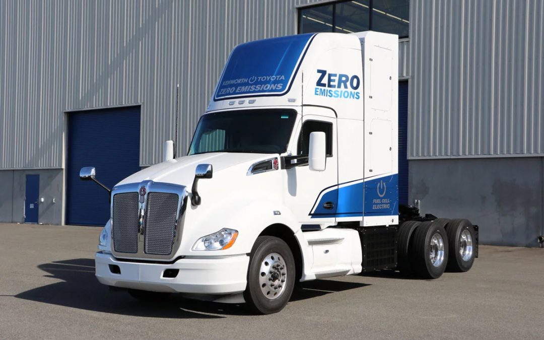 A first zero-emissions Kenworth truck!